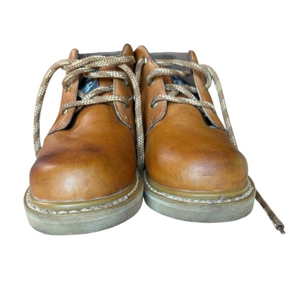 Georgia Boot Company Mens Rugged Brown Chukka Wedge Work Boots size 9.5 - Picture 6 of 15